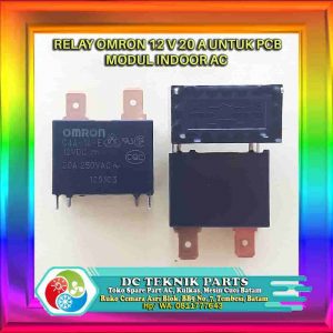 relay omron 12 volt 20 ampere